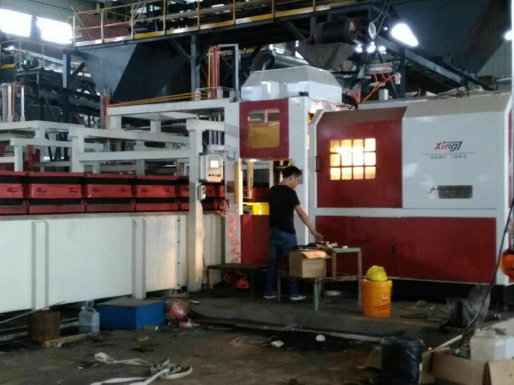 浙江兆元機(jī)械兩臺全自動無箱造型機(jī)匹配兩條疊式全自動澆鑄線正式投產(chǎn)！